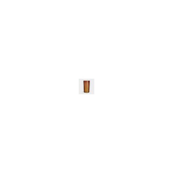 Reed Vase Small Amber