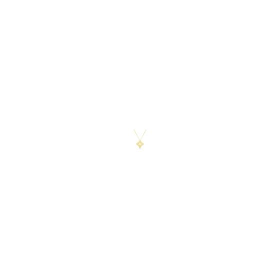 Satin Petite Venetian Princess Necklace with Diamonds (19mm), 18k Yellow Gold, Length: 18