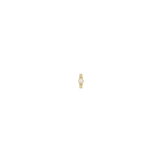 Drawing inspiration from the incredible Bulova Super Seville of the 1970s, the Super Seville Mini delivers classic aesthetics for timeless appeal. With versatility for every wardrobe, the 25mm  gold-tone stainless steel case impresses with a seamless silh