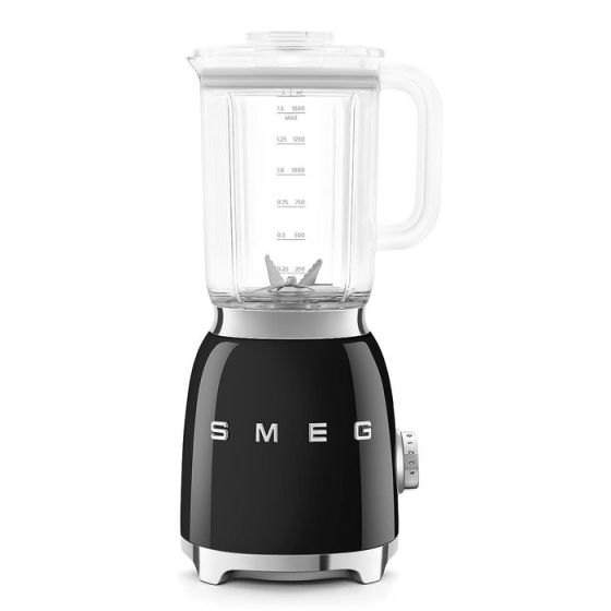 Pre-set programs: 4 (Smoothie, Green Smoothie, Ice-Crush, Auto-clean)Control: Buttons and control knob Material: Plastic Safety engine block Max spin: 18000 rpm Motor with Smooth Start function Min spin: 9000 rpm Blade group material: Stainless steel Blad