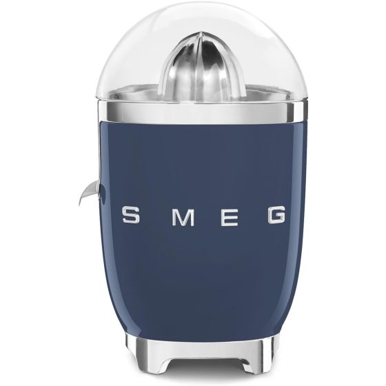 Smeg kitchen appliances offer retro Italian style carried on from its founding in 1948. Make fresh juice for breakfast meals and more. Retro-style with die-cast aluminum body and polished chrome finish. Filter and spout made of durable stainless steel. Ju