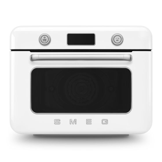 Countertop combi steam oven made in Italy: Smeg best in class oven technology, now designed for your cooking top. Versatility and professional level results thanks to traditional cooking functions, steam cooking functions and built-in chef recipes. 

Vers