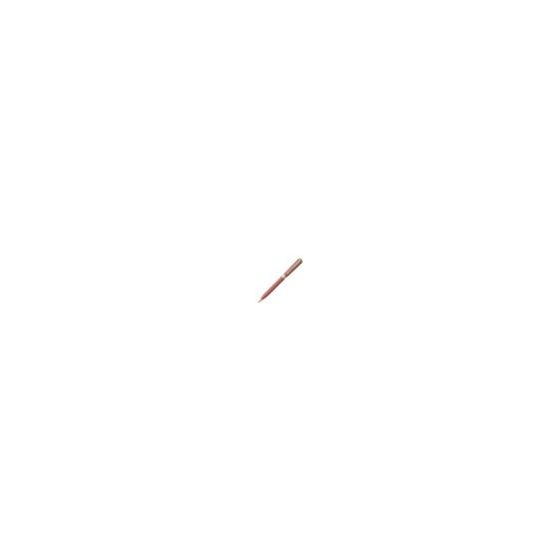 Cacharel ballpoint with a slightly retro shape and a matte bright coral lacquer finish completed  with luxurious & feminine light gold trim.