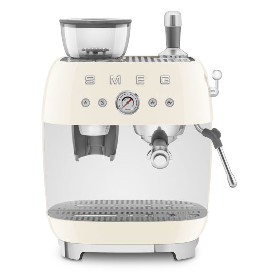 Thanks to the built-in coffee grinder, the true coffee flavor from freshly ground coffee beans. 
Coffee machine ready to use in few seconds and steam always ready. 
Espresso coffee machine designed for perfect delivery of true Italian espresso, with funct