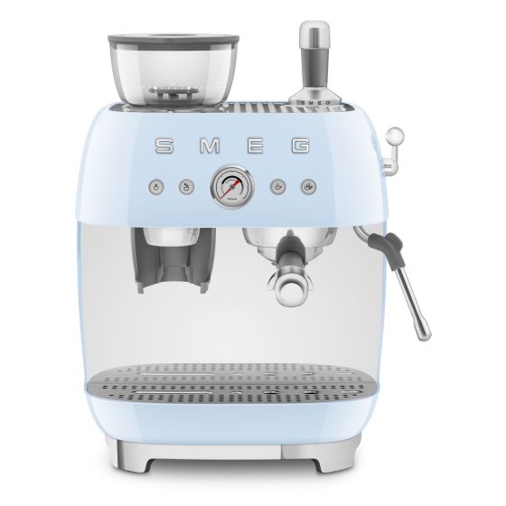 Thanks to the built-in coffee grinder, the true coffee flavor from freshly ground coffee beans. 
Coffee machine ready to use in few seconds and steam always ready. 
Espresso coffee machine designed for perfect delivery of true Italian espresso, with funct