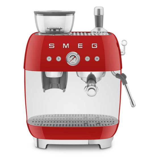 Thanks to the built-in coffee grinder, the true coffee flavor from freshly ground coffee beans. 
Coffee machine ready to use in few seconds and steam always ready. 
Espresso coffee machine designed for perfect delivery of true Italian espresso, with funct