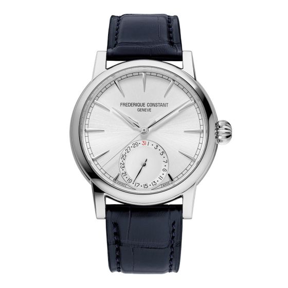 The Classic Date Manufacture now sports the new FC-706 Manufacture caliber with a 72-hour power reserve and a five-year warranty. The steel case has been resized to a smaller 40mm from a previously 42mm size, a classy and classic diameter housing a new di