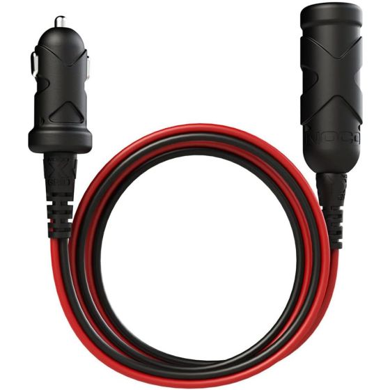 The NOCO GBC010 12V Accessory Kit connects directly to the NOCO Boost jump starter's XGC IN and OUT ports. Easily power your favorite 12-volt devices directly from a GB70, GB150, GB250+, GB251+ or GB500+, like a tire inflator, vacuum, coffee maker, fan, c