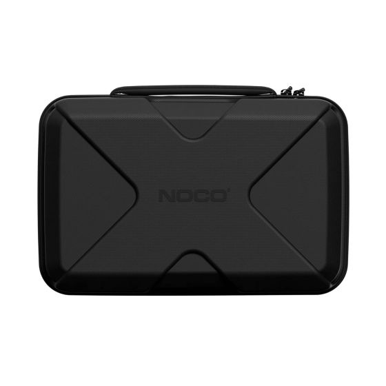 The lightweight, durable, and rugged GBC104 EVA Protective Case has a semi-rigid custom exterior with zipper closures and a reinforced handle. The rubberized EVA exterior offers protection from moisture, impact, dust, and other environmental factors, whil