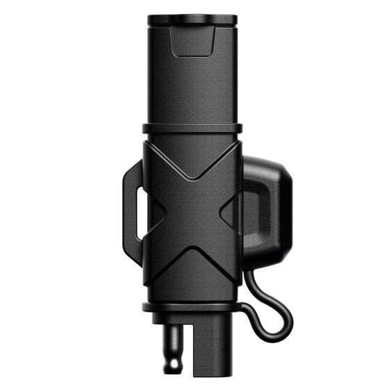 X-Connect SAE Adapter converts an X-Connect connector to a standard SAE connector commonly found on traditional battery chargers. Offers a convenient way to use existing SAE power adapters and accessories with NOCO Genius Battery Chargers.