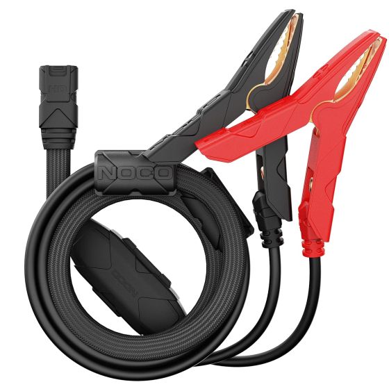 The GPA002 HD Battery Clamps attach directly to the GENIUSPRO25 output, or to the compatible GPA001 10’ extension cable. Redesigned HD clamps with integrated eyelets allow for a secure connection for all types of automotive, marine, and deep-cycle batteri