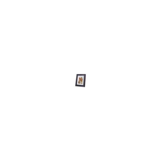 Use this photo frame to display your photo and charge three of  your devices at the same time. Decorative faux wood with dark brown finish complements any room de'cor. Horizontal or vertical orientation with adjustable charging piece. Fits both 5