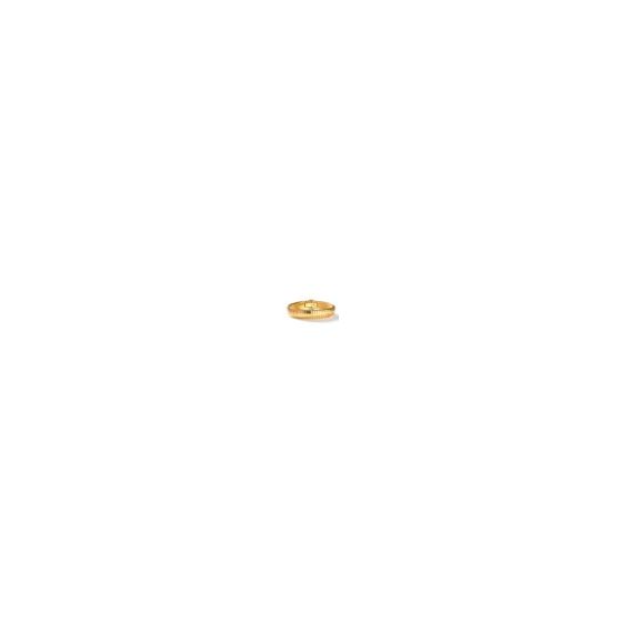 Sleek meets statement in this 12mm Tubogas-style bracelet, crafted in radiant sterling silver with 14k yellow gold overlay. With its flexible, 7