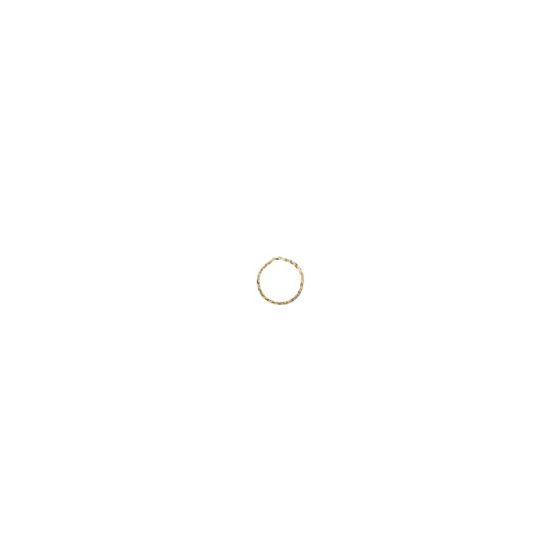 A delicately braided gold vermeil herringbone chain bracelet with a high-polish finish. Made in Italy, this 7