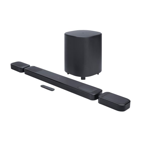 Real panoramic surround sound with detachable wireless speakers. True Dolby Atmos and DTS:X. MultiBeam 3.0 - wide cinema-like soundstage. PureVoice 2.0 - auto raises or optimizes dialogue. SmartDetails - clear balanced sound field lets you hear just like 