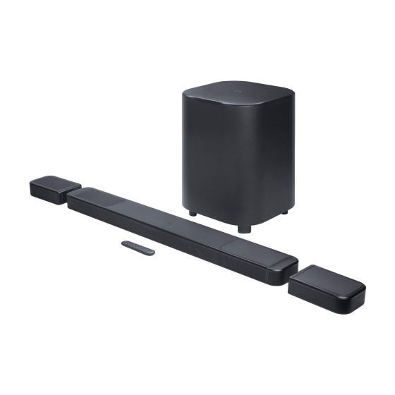 Real atmospheric surround sound with detachable wireless speakers. True Dolby Atmos and DTS:X - theater-quality 3D spatial sound. MultiBeam 3.0 delivers cinema-like soundstage. PureVoice 2.0 automatically raises or optimizes the dialogue. SmartDetails - h