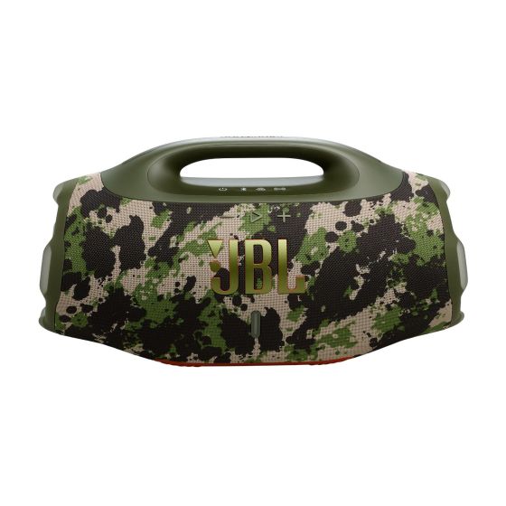 Unbeatable JBL Pro Sound with AI Sound Boost. Up to 34 hours of playtime - 28 with charge and 6 hours with Playtime Boost. Waterpoof and Dustproof. Multi-speaker connection by Auracast. Two Bass Boost settings. Deep Bass for all in sound. Punch Bass mode 