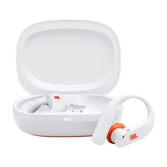 Adaptive Noise Cancelling with Smart Ambient. IP68 Water and dustproof against sweat rain salt water and sand. JBL Headphones app - set custom sound levels and settings. Secure fit using OvalTubes with TwistLock for comfort and long wear. JBL Pure Bass wi