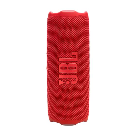 Bold JBL Pro Sound with AI Sound Boost. Up to 16 hours of playtime. Multi-speaker connection by Auracast. IP68 Waterproof Dustproof and Drop-Proof up to 1 M. PushLock System with carabiner and strap. Lossless Audio Playback via USB-C port. JBL Portable ap