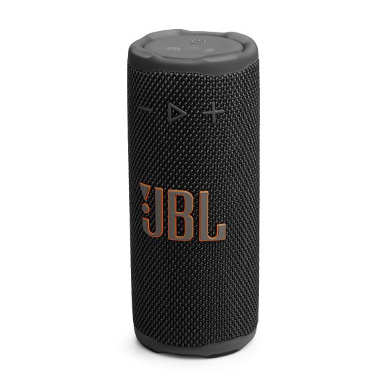 Bold JBL Pro Sound with AI Sound Boost technology. Up to 14 hours playtime with 2 hour boost mode. Ambient light with customizable themes and colors. IP68 waterproof dustproof and 1 meter drop proof. Auracast multi speaker pairing capability. JBL app with
