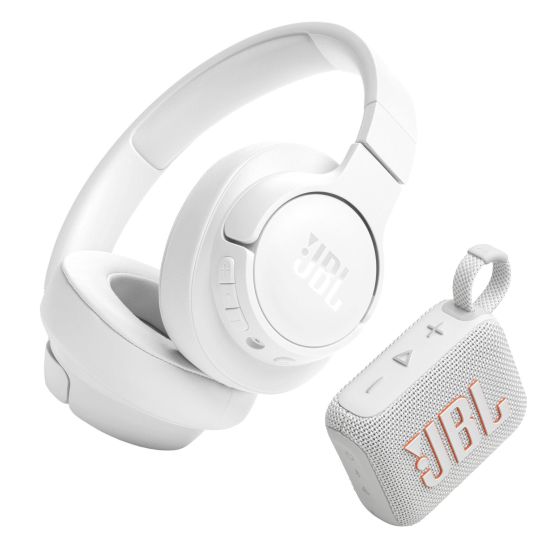 Tune 720BT Wireless Over Ear Headphones. JBL Pure Bass Sound - 40mm drivers. JBL Headphones app. Up to 76 hours of battery life on a single charge. Voice Aware - hear your voice when on hands-free calls. Detachable audio cable. Includes charging cable and