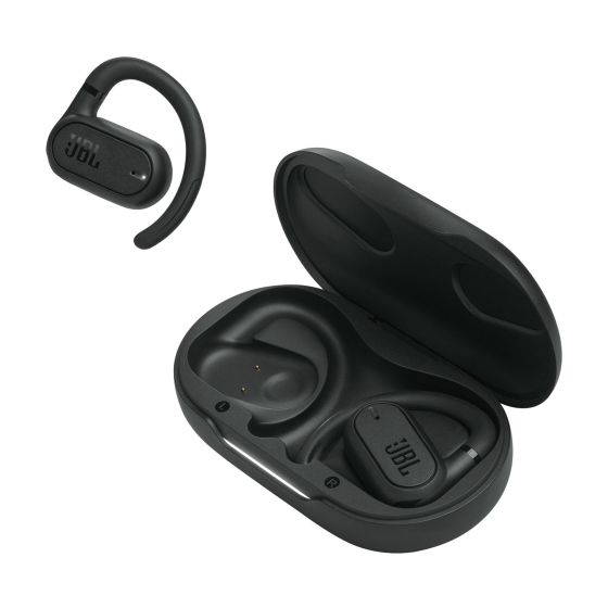 JBL OpenSound technology - natural sound experience with almost zero sound leakage.. Does not obstruct ear canal to hear sound and world around you. Enhanced Dynamic Sound with unique bass enhancing algorithm. Up to 6 hours of battery life - additional 18