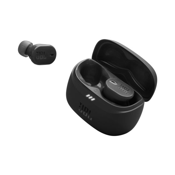 JBL Pure Bass Sound with Spatial Sound for immersive sound. Adaptive noise cancelling with Smart Ambient. 6 Mics for perfect calls and customized call experience. Personi-Fi 3.0 - Shape audio to match your personal listening profile. 12 Hours of playtime 