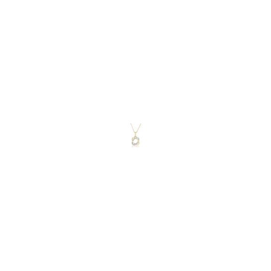 For your infinite wisdom and your infinite hard work, let this beautiful diamond pendant be a constant reminder. Lustrous 10k yellow gold entwines to form an ornate infinity, complemented by round, glimmering brilliant-cut diamonds. This dazzling pendant 