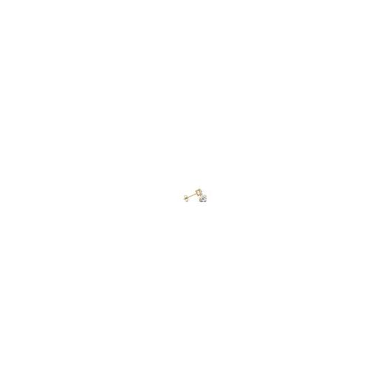 These timeless stud earrings feature round brilliant lab-grown diamonds totaling 1 CTW, securely set in a classic 4-prong basket setting. Crafted in 14K yellow gold, the basket design allows maximum light to enhance the diamonds' brilliance and sparkle. F