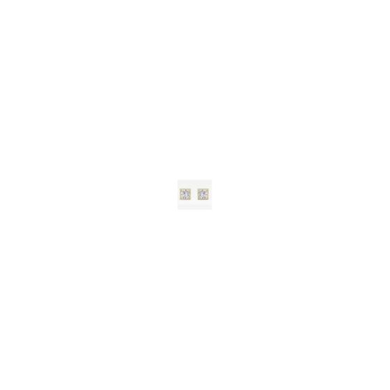 Exude timeless elegance and modern sophistication with these 3.00 carat lab-grown bezel-set princess diamond solitaire earrings, exquisitely crafted in 14K Yellow gold.Two princess diamonds are hand set and matched on these exquisite and with push back po