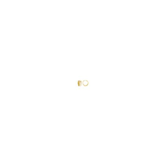 Embrace the elegance of quiet luxury with these ridged polished round hoop earrings crafted from gleaming 14-karat gold. 14kt Yellow Gold Ridged Polished Round Hoop Earrings is perfect for everyday.