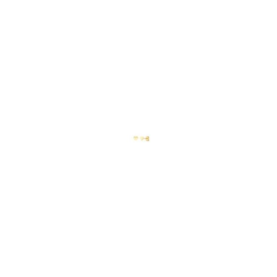 These simple 14K yellow gold studs will never go out of style. The flat heart studs are a fun piece that perfectly pairs with any outfit. 14kt Yellow Gold Flat Heart Stud Earrings on Post Back is perfect for everyday.