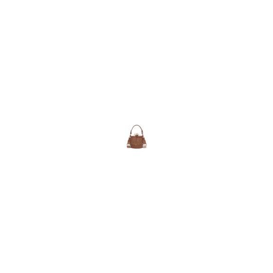 Channel effortless island style with the Tommy Bahama Raffia & Woven Drawstring Bucket Bag. Featuring an intricate woven raffia body paired with smooth faux-leather trim, this bucket bag offers a sophisticated yet relaxed look perfect for warm-weather day