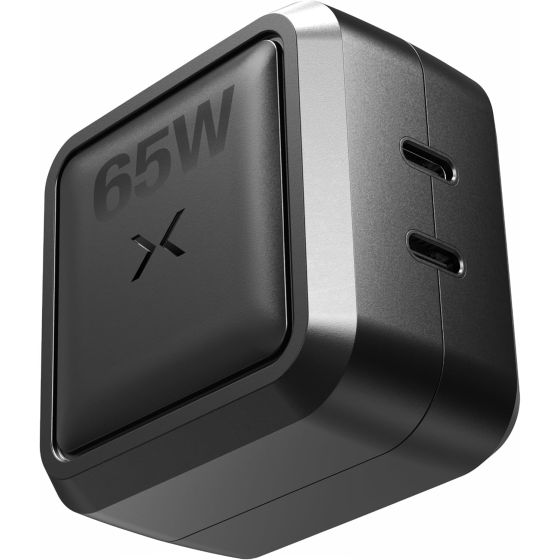 A sleek, 2-port charger that delivers fast charging to all devices with intelligent power sharing, ensuring a safe and reliable charging experience - your all-in-one charging solution.