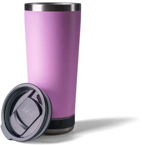 VIBE 18 oz Tumbler - Choice of 1 BASE:SoloSpeaker Powerbank Beacon-Pink