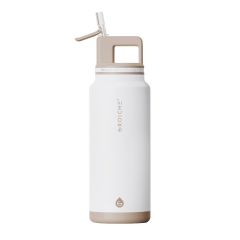 GROSCHE ALPINE Flip n' Sip 40 oz Stainless Steel vacuum insulated flask - Cream White