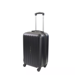 FUL Pure 21 Inch Carry-On Rolling Suitcase, Black