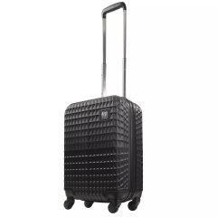 Ful Geo 22" Carry-on Hardside Expandable Spinner Luggage in Black