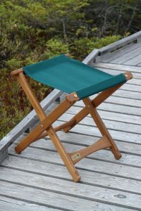 Pangean Wooden Folding Stool