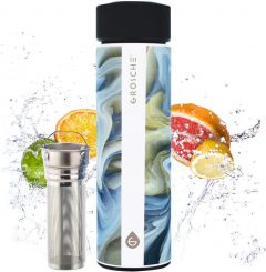 Chicago Double Walled S.Steel infuser tea tumbler - Saturn