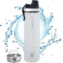 OASIS Infuser Water Bottle - Pearl - 650ml 22 fl oz