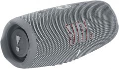 JBL Charge 5 Portable Waterproof Speaker With Powerbank-Gray