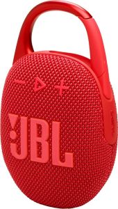 JBL Clip 5 Portable Bluetooth Speaker-Red