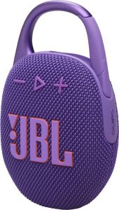 JBL Clip 5 Portable Bluetooth Speaker-Purple