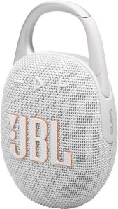 JBL Clip 5 Portable Bluetooth Speaker-White