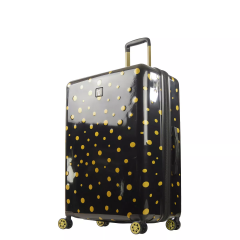 Ful Impulse Mixed Dots Hardside Spinner 31" Luggage, Black