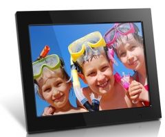 15" Hi Res Digital Photo Frame with 4 GB Built-In Memory and Remote (1024 x 768 Res) ( 4:3 Aspect Ratio)