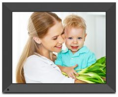 15” WiFi Digital Photo Frame with Touchscreen IPS LCD Display and 16 GB Built-in Memory