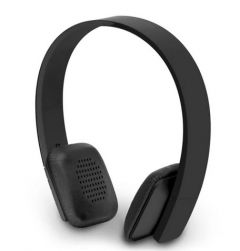 Bluetooth Wireless Stereo Headphones with Built-In Battery - Black