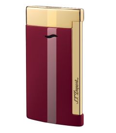 S.T. Dupont Slim 7 Lighter in Red and Gold